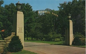 Capron Park Attleboro Massachusetts Dennis Capron USA Postcard