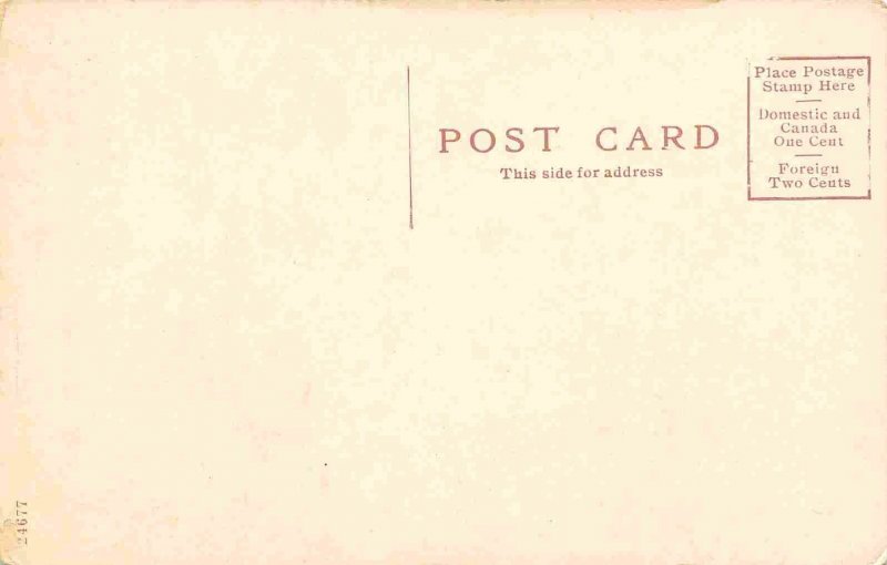 Central School Bryan Ohio postcard