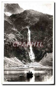 Postcard Old Ocean Pyrenees Luchon Lac D'Oo La Grande Cascade