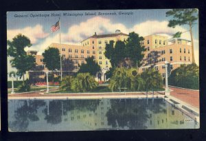 Savannah, Georgia/GA Postcard, General Oglethorpe Hotel, Wilmington Island