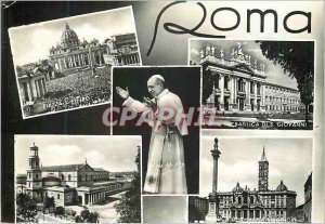Postcard Modern Rome Pope