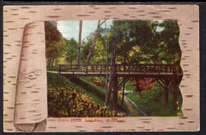 Rustic Bridge,Lake Park,Milwaukee,WI BIN