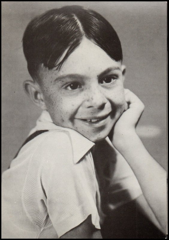 Movie Star Post card - Alfalfa, unused