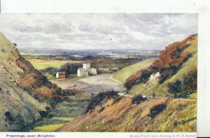 Sussex Postcard - Poynings - Near Brighton - Ref 17107A