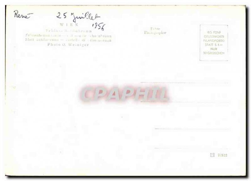 Postcard Wien Modern Napoleonzimmer Napoleon