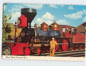 Postcard Genoa/Jupiter No. 12 Railroad Museum Old Sacramento California USA