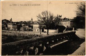 CPA UZES - Vue prise de la promenade (459279)