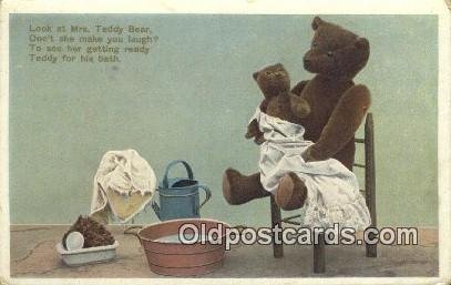 Series 1403 Teddy Bear 1910 some corner wear