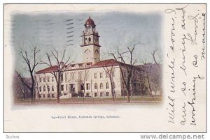Court House, Colorado Springs, Colorado, PU-1908