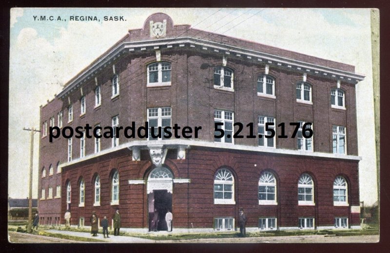 h1532 - REGINA Saskatchewan Postcard 1914 YMCA Building by Warwick