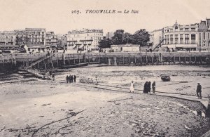 Trouville Le Bac Old French Postcard