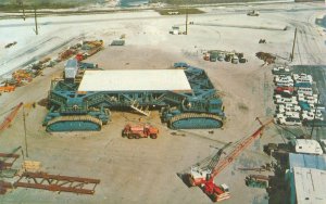 NASA Florida Crawler-Transporter # 1 Birdseye View, Apollo 1972 Chrome Postcard