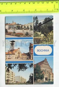 475318 POLAND 1986 year Bochnia Old multi-views postcard