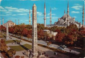 BR6305 Istanbul Hipodrom et la mosquee bleue    turkey mosque