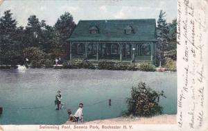 Swimming Pool at Seneca Park - Rochester, New York - pm 1905 - UDB