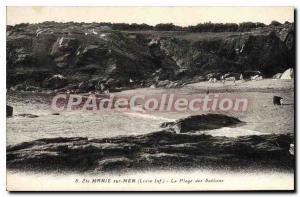 Postcard Old Ste Marie sur Mer L Inf The Sablons Beach
