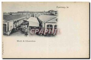 Old Postcard Champagne Moet & Chandon Epernay