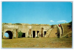 c1950's Site of Fighting Fort Pickens Santa Rosa Island Pensacola FL Postcard