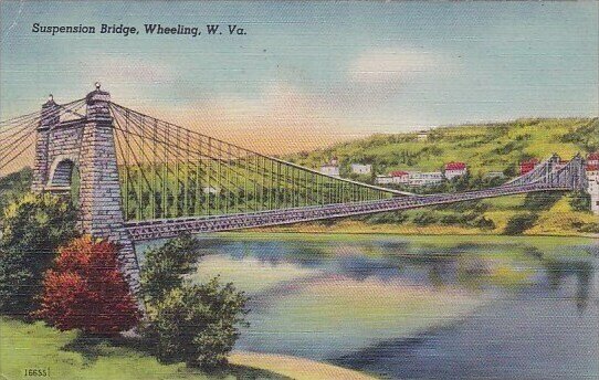 Suspension Bridge Wheeling West Virginia