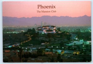 PHOENIX, Arizona AZ ~ Twilight MANSION CLUB (Wrigley Mansion)  4x6 Postcard