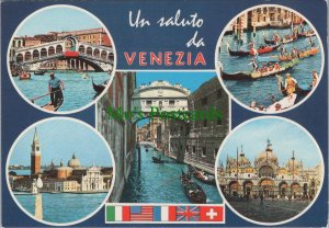 Italy Postcard - Venice, Un Saluto Da Venezia RR19170