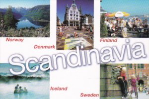 Advertising Scandinavia By Finnair Icelandair & Scandinavian Airlines