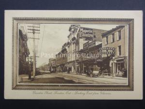 Canada: London Ont. DUNDAS STREET Looking East from Clarence by Raphael Tuck