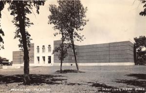 Hastings Nebraska~Municipal Museum~c1930s Real Photo Postcard
