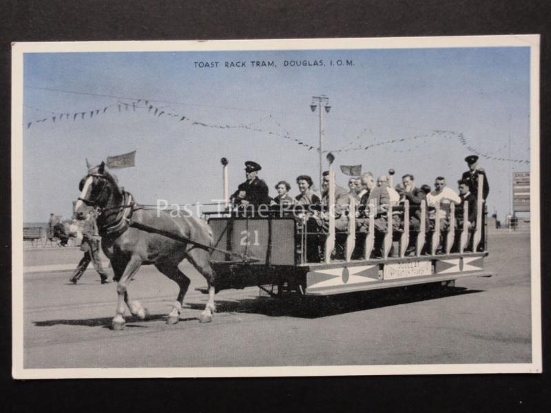 Isle of Man: Douglas Toast Rack Tram No.21 - by E.T.W.Dennis D.0626