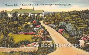 Summer Home of N Booth Tarkington Kennebunkport, Maine, USA Unused 