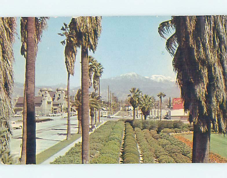 Unused Pre-1980 STREET SCENE San Bernardino California CA hp1595