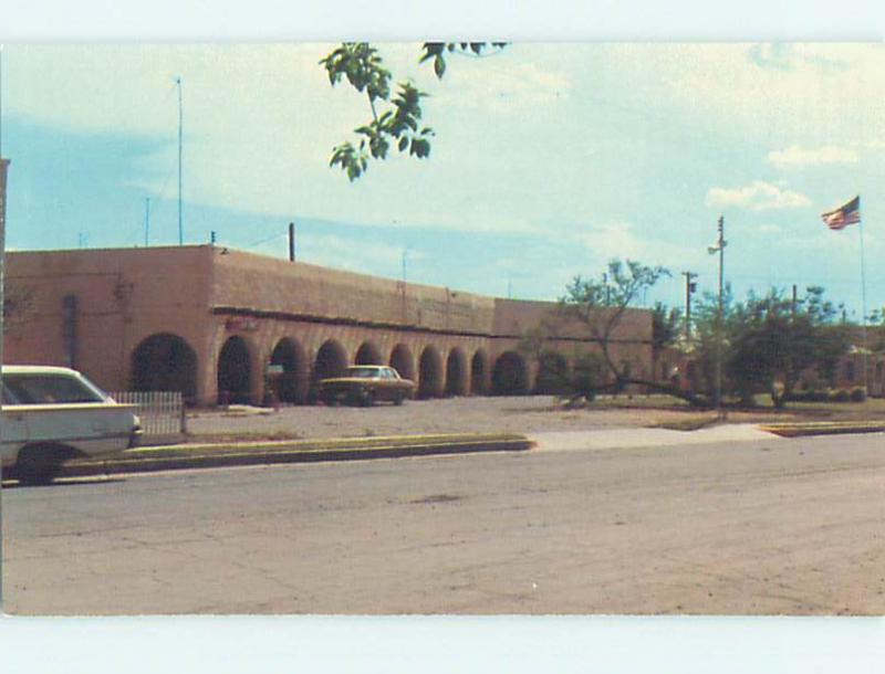 Unused Pre-1980 LODGE SCENE Santa Clara New Mexico NM J6864