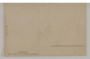 Germany - Heidelberg. The Castle from the Terrace