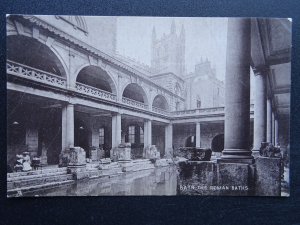 Somerset FULL SET of 6 BATH Scenes c1904 RP Postcard by Raphael Tuck 1594