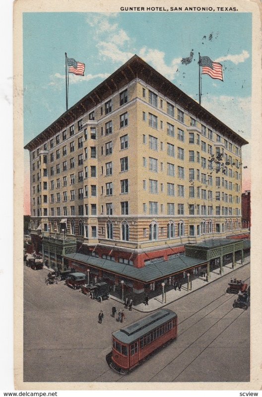 SAN ANTONIO , Texas , 1910s ; Gunter Hotel