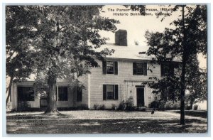 c1940 Parson Dewey House Historic Exterior Building Bennington Vermont Postcard