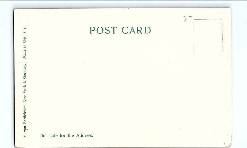 Postcard TOWER SCENE Newport Rhode Island RI AJ1937