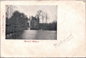 Netherlands Kasteel Biljoen Velp Vintage Postcard C172