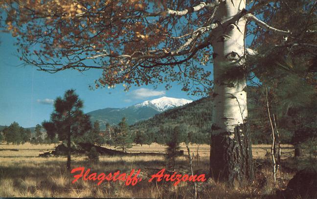 San Francisco Peaks near Flagstaff AZ, Arizona