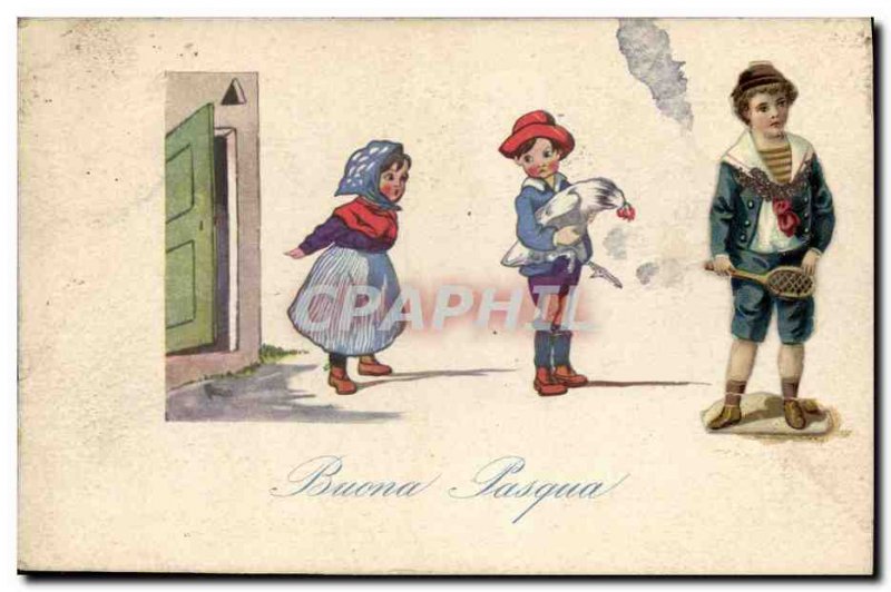 Old Postcard Fantasy Illustrator Child