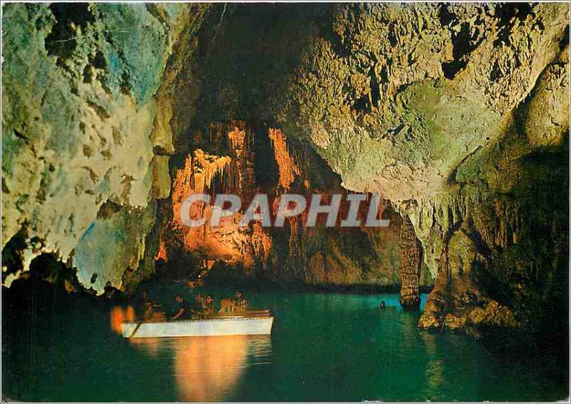 Modern Postcard Amalfi Conca dei Marini Emerald Grotto