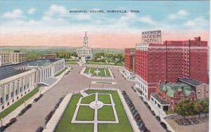 Tennessee Nashville Memorial Square