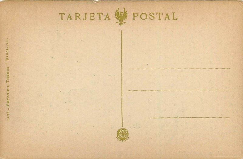 Zaragoza Ballando la Jola Spain Dancers Postcard