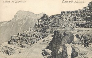 Austria Eisenerz scenic postcard