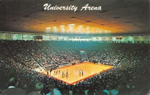 Albuquerque New Mexico University Arena Basketball Vintage Postcard K71082