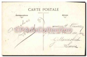 Postcard Pontoise Old Bridge Railway