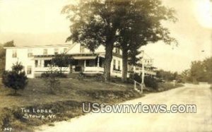 Real Photo - The Lodge - Stowe, Vermont