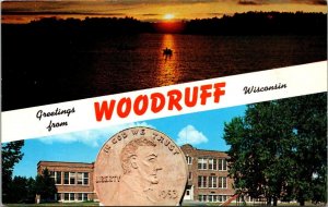 Greetings From Woodruff Wisconsin Multi View