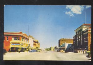 GLOVE ARIZONA DOWNTOWN STREET SCENE CORNER DRUG STORE VINTAGE POSTCARD