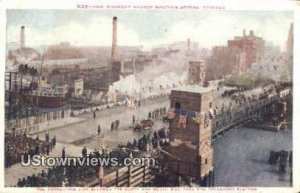 new Michigan Ave Bascule Bridge - Chicago, Illinois IL  